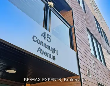#302-45 Connaught Ave Greenwood-Coxwell 1睡房1卫生间车位, 出售价格566000.00加元