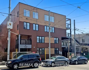 #104-45 Connaught Ave Greenwood-Coxwell 1睡房1卫生间车位, 出售价格455000.00加元