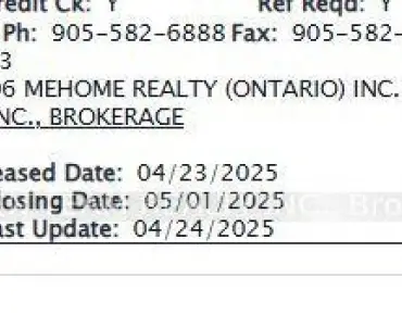 
#1720-2031 Kennedy Rd Agincourt South-Malvern West 1 beds 1 baths 1 garage 429000.00        