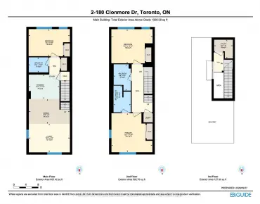 
            #2-180 Clonmore Dr Birchcliffe-Cliffside 3睡房3卫生间2车位, 出售价格1049900.00加元                    