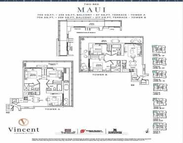 
#1411-2851 Hwy 7 N/A Vaughan Corporate Centre 2 beds 2 baths 1 garage 779990.00        