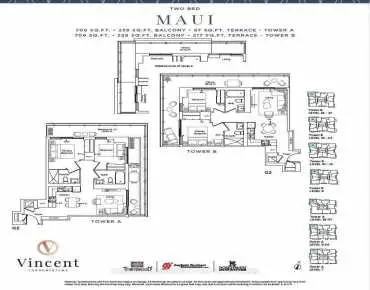 #1411-2851 Hwy 7 N/A Vaughan Corporate Centre 2 beds 2 baths 1 garage 779990.00