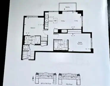 
            #710-25 Water Walk Dr Unionville 2睡房2卫生间2车位, 出售价格749999.00加元                    