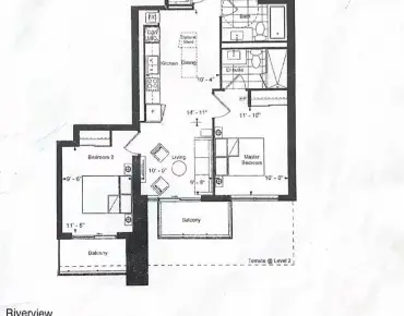 
            #3506-8 WATER WALK Dr Unionville 2睡房2卫生间1车位, 出售价格698000.00加元                    