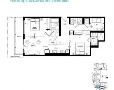 #809-38 Water Walk Dr Unionville 2 beds 3 baths 1 garage 839000.00