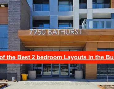 
#902-7950 Bathurst St Beverley Glen 2 beds 2 baths 1 garage 588900.00        