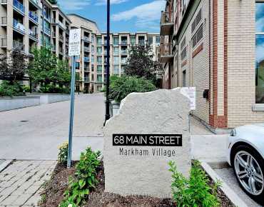 
#113-68 Main St N Old Markham Village 1 beds 1 baths 1 garage 625000.00        