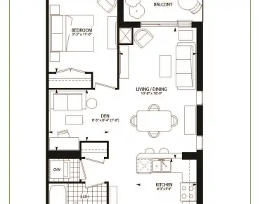 
            #417-25 Fontenay Crt Edenbridge-Humber Valley 1睡房1卫生间1车位, 出售价格528000.00加元                    