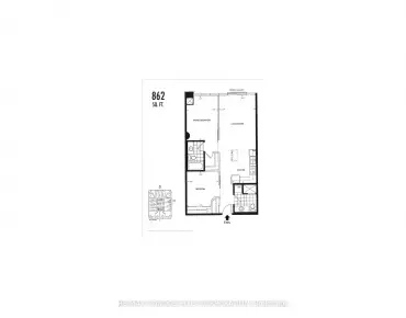 #403-2 Fieldway Rd Islington-City Centre West 2睡房2卫生间1车位, 出售价格629000.00加元