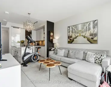 
#2206-59 Annie Craig Dr Mimico 1 beds 1 baths 1 garage 499900.00        