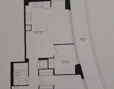 #1305-1461 Lawrence Ave W Brookhaven-Amesbury 2睡房2卫生间1车位, 出售价格549000.00加元