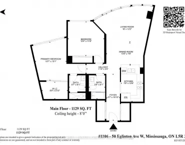 
#1106-50 Eglinton Ave W Hurontario 2 beds 2 baths 1 garage 589900.00        