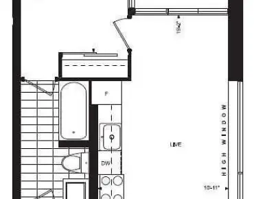 #212-20 Joe Shuster Way South Parkdale 2睡房1卫生间车位, 出售价格489000.00加元
