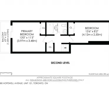 #121-380 Hopewell Ave Briar Hill-Belgravia 2睡房2卫生间1车位, 出售价格679000.00加元