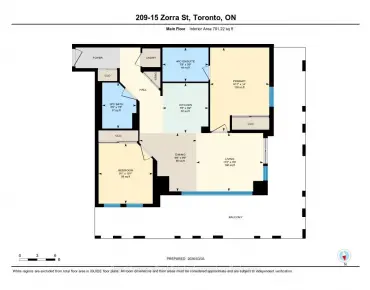 #209-15 Zorra St Islington-City Centre West 2 beds 2 baths 1 garage 649900.00