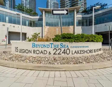 
#206-15 Legion Rd Mimico 1 beds 1 baths 1 garage 509000.00        