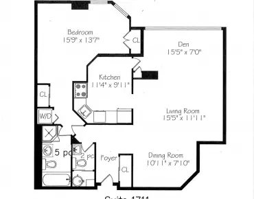 
            #1711-41 Markbrook Ln Mount Olive-Silverstone-Jamestown 1睡房2卫生间车位, 出售价格399999.00加元                    
