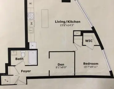 
            #510-5 Valhalla Inn Rd Islington-City Centre West 1睡房1卫生间1车位, 出售价格399000.00加元                    