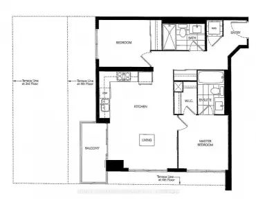 #302-2220 Lake Shore Blvd W Mimico 2 beds 2 baths 1 garage 711000.00