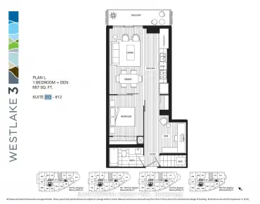 
#512-2212 Lake Shore Blvd W Mimico 1 beds 1 baths 1 garage 519000.00        