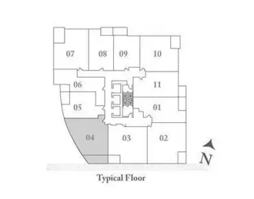 
#604-215 Sherway Gardens Rd Islington-City Centre West 2 beds 2 baths 1 garage 569999.00        