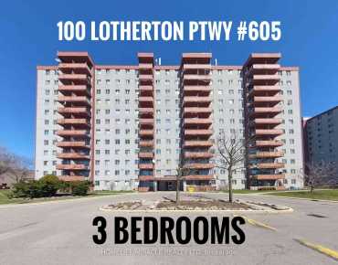 
#605-100 Lotherton Ptwy Yorkdale-Glen Park 3 beds 1 baths 1 garage 498888.00        