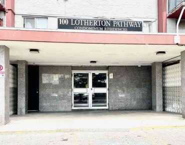 
#1210-100 Lotherton Ptwy Yorkdale-Glen Park 2 beds 1 baths 1 garage 395999.00        