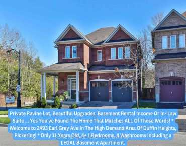 
EDGECROFT Dr Duffin Heights, Pickering 4 beds 4 baths 1 garage $1.159M