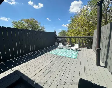 43 Robbins Ave Woodbine Corridor, Toronto 3 beds 2 baths  garage $1.049M