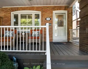 135 Wolverleigh Blvd Danforth, Toronto 3 beds 3 baths  garage $1.1M