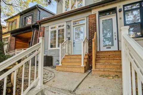 Toronto North Riverdale community 15 Millbrook Cres For Sale