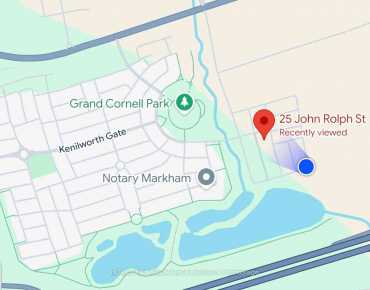 25 John Rolph St <a href='https://luckyalan.com/community.php?community=Markham:Cornell'>Cornell, Markham</a> 4 beds 4 baths 2 garage $1.3M