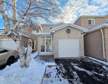 129 Northolt Cres Milliken Mills East, Markham 3 beds 3 baths 1 garage $999.888K