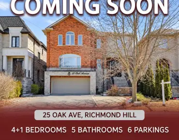25 Oak Ave South Richvale - 4 睡房 5 卫生间 2 车位叫价1588000加元