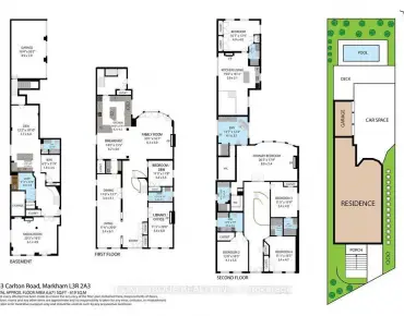 253 Carlton Rd Unionville - 6 睡房 8 卫生间 3 车位叫价3590000加元