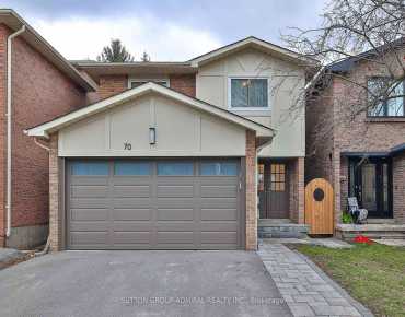70 North Meadow Cres <a href='https://luckyalan.com/community.php?community=Vaughan:Crestwood-Springfarm-Yorkhill'>Crestwood-Springfarm-Yorkhill, Vaughan</a> 4 beds 4 baths 2 garage $1.4M
