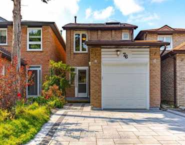  Milliken Mills East, Markham 4 beds 4 baths 2 garage $1.78M