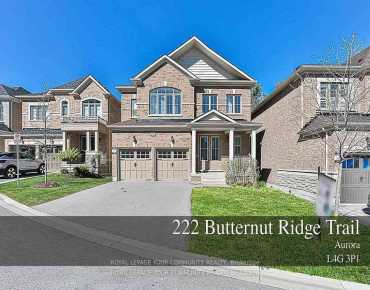 
Pinnacle Tr Bayview Wellington, Aurora 4 beds 4 baths 2 garage $1.419M