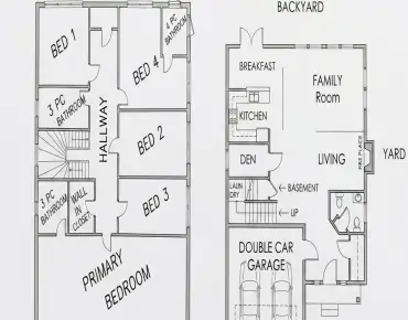 
1168 Mona Rd Mineola, Mississauga  beds  baths  garage $999.955K