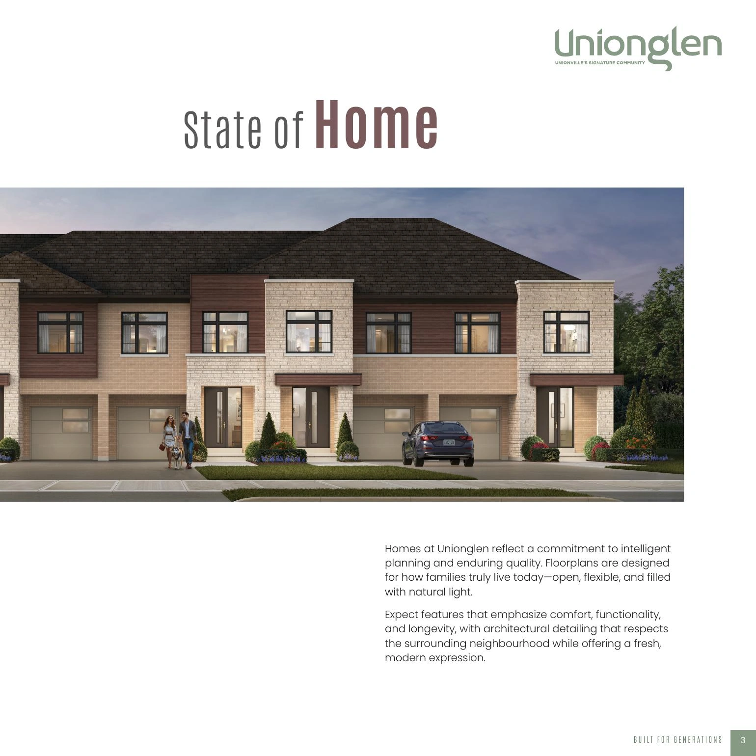 Unionglen State Building Group 与 Forest Hill Homes 万锦镇屋社区楼花项目